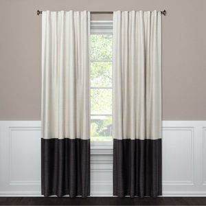Project 62 blackout color block curtain panel